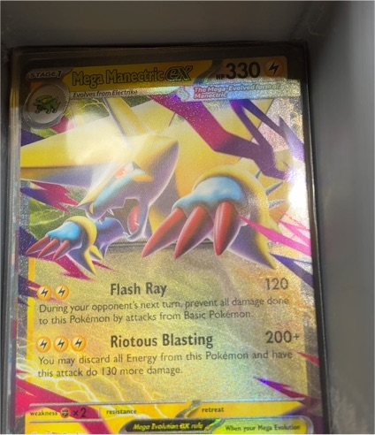 2025 Pokémon Mega Manectric EX #50/132 — front