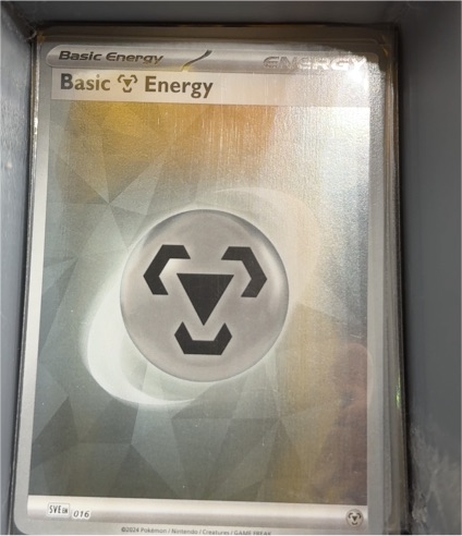 2024 Pokémon Scarlet & Violet #016 Basic Metal Energy — front