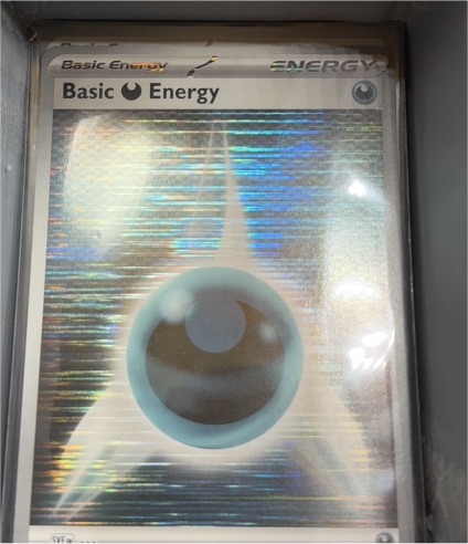 2025 Pokemon Scarlet & Violet #019 Basic Water Energy — front