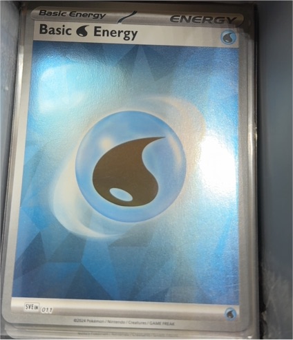 2022 Pokemon Scarlet & Violet #019 Basic Water Energy — front