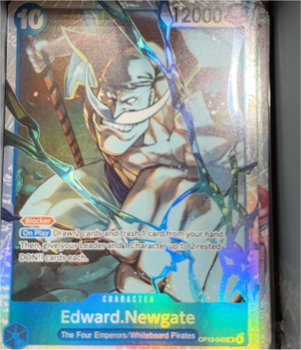 One Piece CCG 2022 OP13-042 Edward Newgate — front