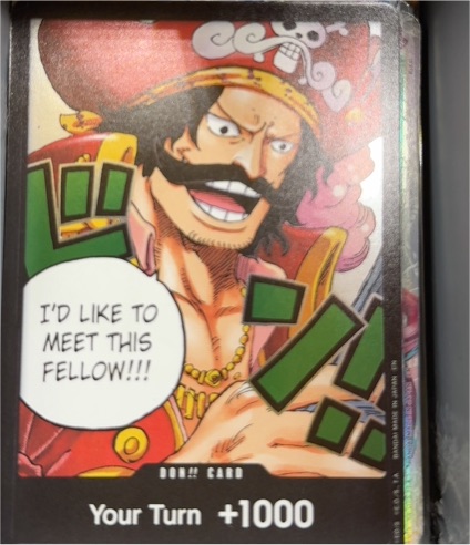 2023 One Piece Card Game OP13 Don!! (Gol D. Roger) — front
