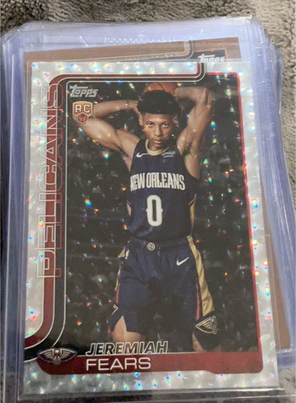 2025-26 Topps #207 Jeremiah Fears — front