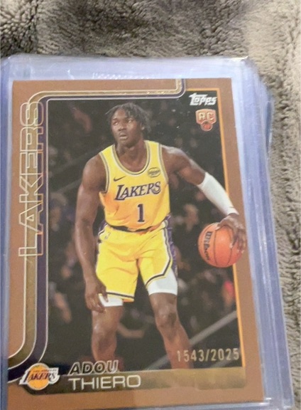 2025 Topps #236 Adou Thiero — front