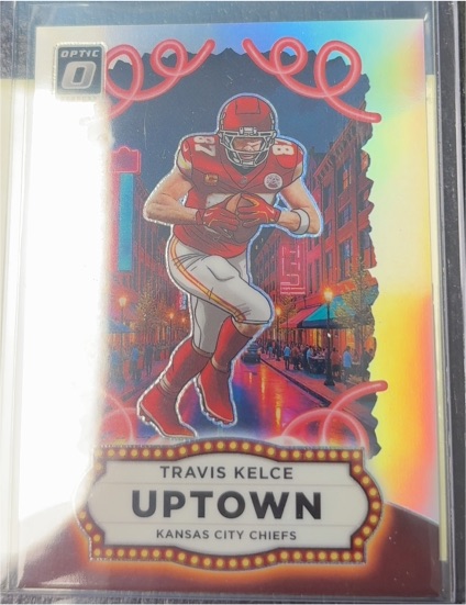 2025 Panini Donruss Optic #22 Travis Kelce Uptown — front