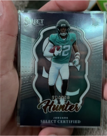 2025 Panini Select #1 Travis Hunter Select Certified — front