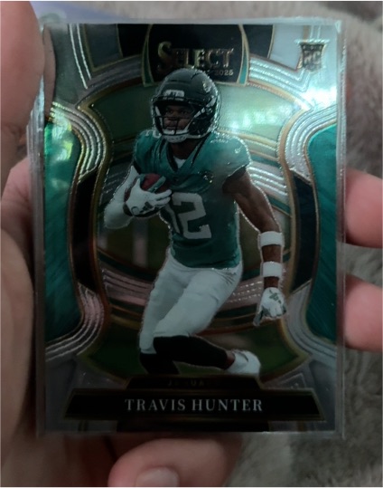 2025 Panini Select #28 Travis Hunter — front
