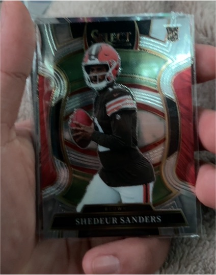 2025 Panini Select #54 Shedeur Sanders — front