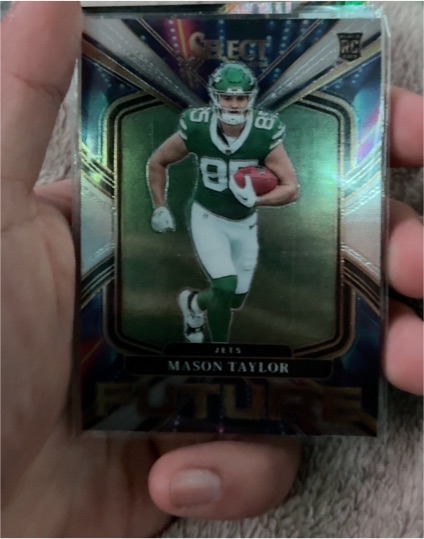 2025 Panini Select #21 Mason Taylor Rookie Future Insert — front