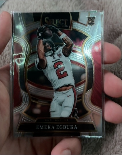 2025 Panini Select #37 Emeka Egbuka Concourse Rookie — front