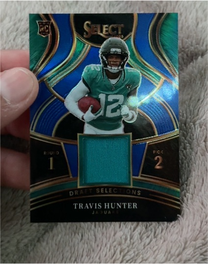 2025 Panini Select #DSM-THR Travis Hunter — front