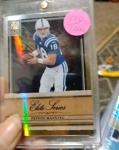 2007 Donruss Elite Series Gold #ES-2 Peyton Manning — front