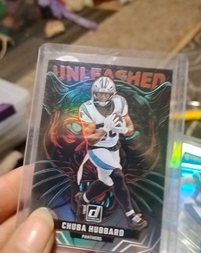 2024 Panini Donruss Unleashed Chuba Hubbard — front