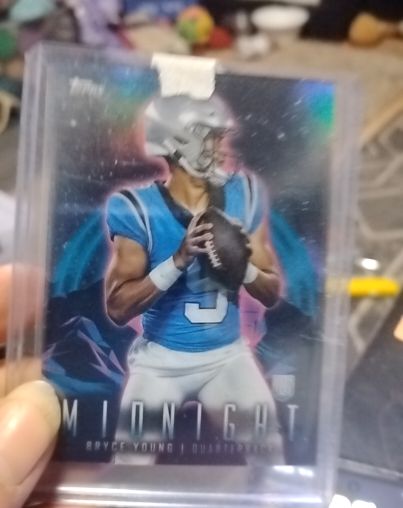 2023 Topps Composite #306 Bryce Young Midnight Rookie — front