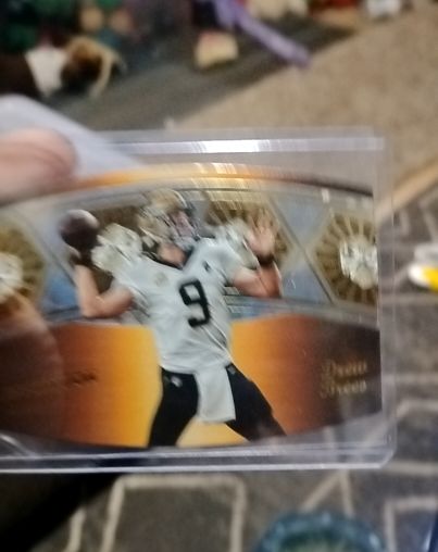 2025 Panini Revolution #3 Drew Brees Ring Bearers Die-Cut Insert — front