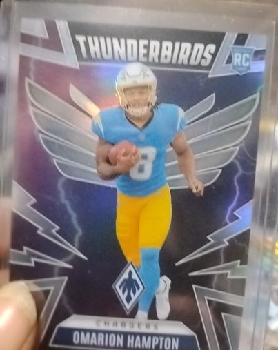 2025 Panini Phoenix Thunderbirds #28 Omarion Hampton — front