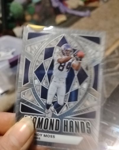 2025 Donruss Optic #9 Randy Moss Diamond Hands — front