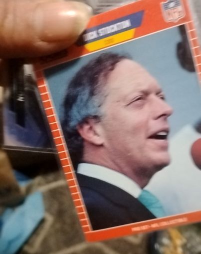 1989 Pro Set #19 Dick Stockton — front