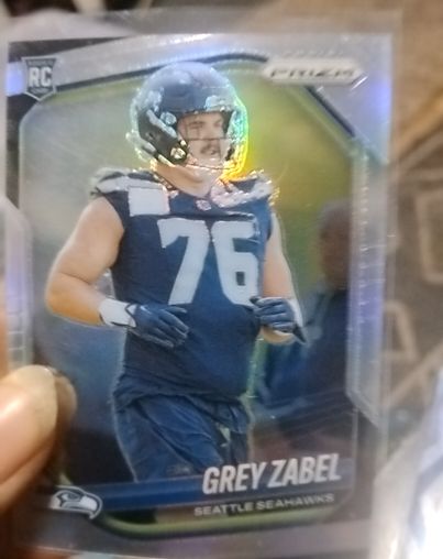 2025 Panini Prizm #387 Grey Zabel — front