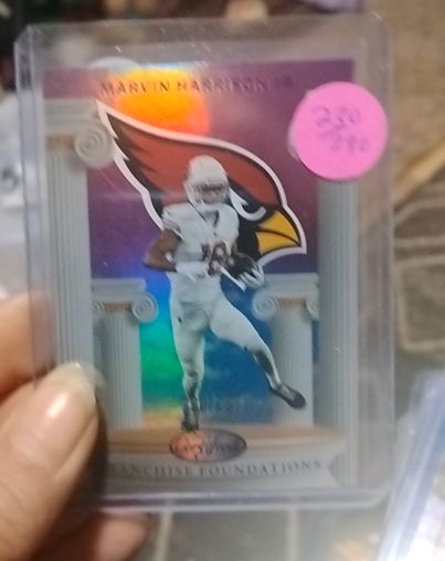 2025 Panini Certified Franchise Foundations #FFO-MHJ Marvin Harrison Jr — front