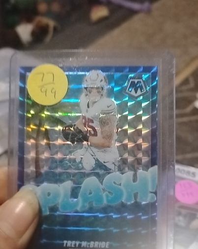2025 Panini Mosaic #12 Trey McBride Splash! — front