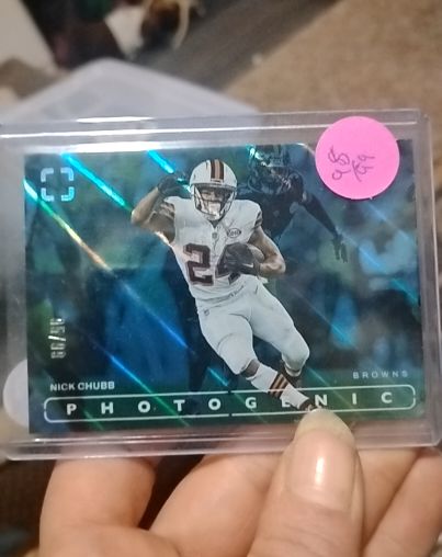 2024 Panini Photogenic #11 Nick Chubb — front