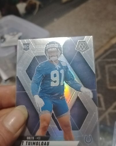 2025 Panini Mosaic #387 JT Tuimoloau Rookie Indianapolis Colts — front