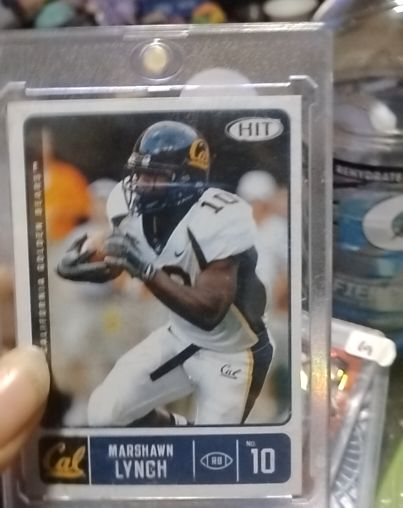2007 Sage HIT #24 Marshawn Lynch California Golden Bears — front
