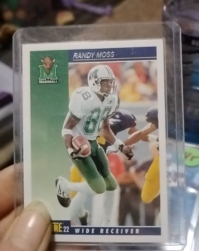2022 Panini Chronicles Score Draft Picks #21 Randy Moss — front