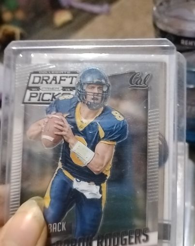 2015 Panini Prizm Draft Picks #2 Aaron Rodgers — front