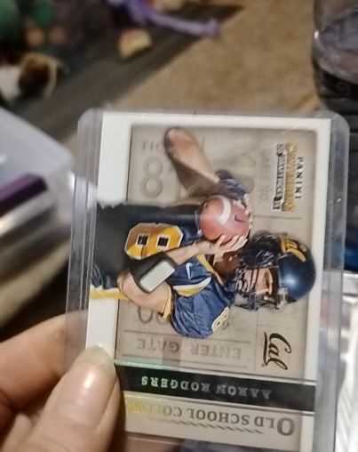 2015 Panini Contenders Draft Picks Old School Colors #2 Aaron Rodgers — front