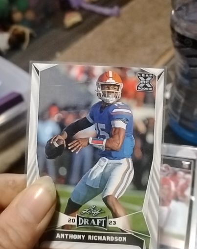 2023 Leaf Draft #40 Anthony Richardson — front