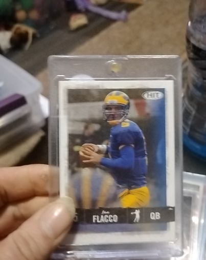 2008 SAGE Hit #5 Joe Flacco Rookie RC — front