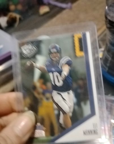 2004 Press Pass National Trading Card Day #PP6 Eli Manning Rookie — front