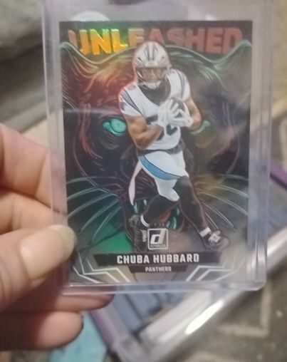 2024 Panini Donruss Unleashed Chuba Hubbard — front