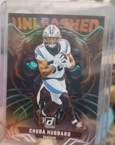 2024 Donruss Unleashed #9 Chuba Hubbard — front