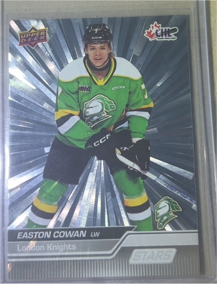 2023-24 Upper Deck CHL Stars #310 Easton Cowan — front