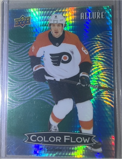 2024-25 Upper Deck Allure #CFL-55 Travis Sanheim Color Flow — front