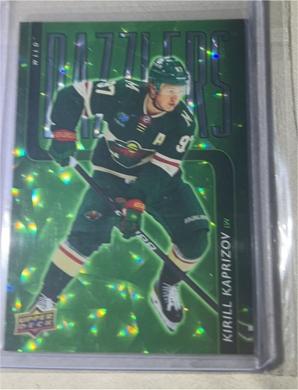 2025-26 Upper Deck Series 1 Dazzlers #DZ-37 Kirill Kaprizov — front
