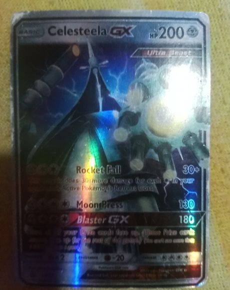 2017 Pokémon TCG SM Black Star Promo #SM67 Celesteela GX — front