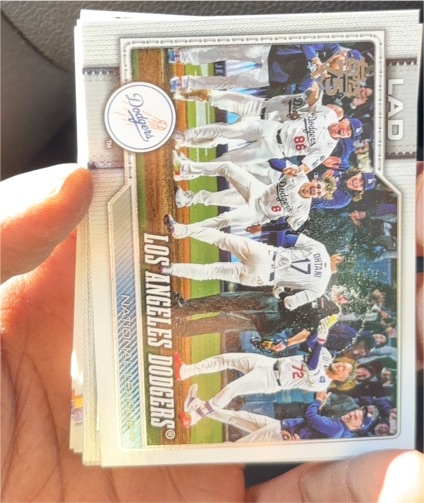2026 Topps Series 1 #256 Los Angeles Dodgers Team Card Shohei Ohtani — front