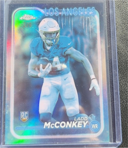 2024 Topps Chrome #212 Ladd McConkey — front