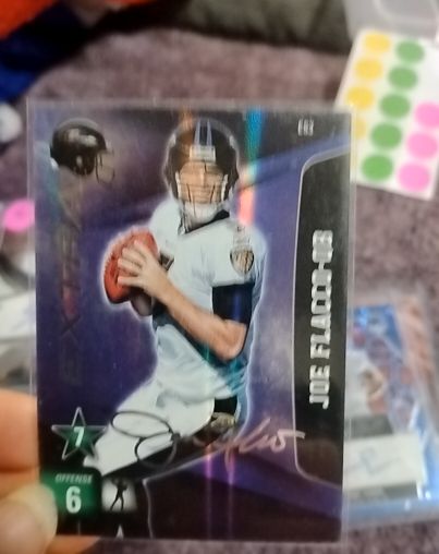 2010 Panini Adrenalyn XL Extra #E3 Joe Flacco — front