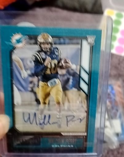 2020 Panini Playbook #198 Malcolm Perry — front