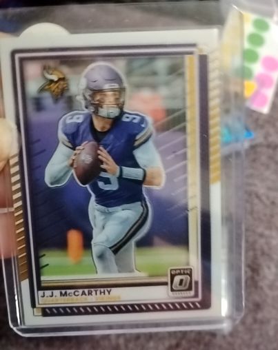 2025 Panini Donruss Optic #46 J.J. McCarthy — front