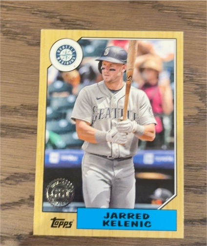 2022 Topps Series 1 1987 35th Anniversary #T87-42 Jarred Kelenic — front
