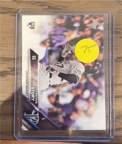 2016 Topps Update #US226 Trevor Story Rookie Card — front