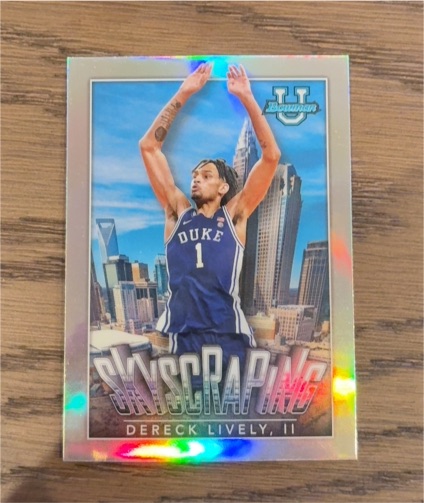 2023 Bowman U Chrome Skyscraping #S-5 Dereck Lively II — front