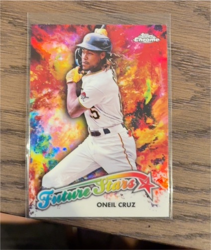 2023 Topps Chrome #FS-7 Oneil Cruz Future Stars — front