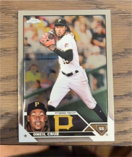 2023 Topps Chrome #15 Oneil Cruz — front